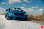 BMW M4 Convertible on Vossen Wheels (HF-3) 2019 года